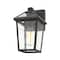 Z-Lite Talbot 1 Light Outdoor Wall Sconce, Oil Rubbed Bronze And Seedy 579S-ORB - alternate 5
